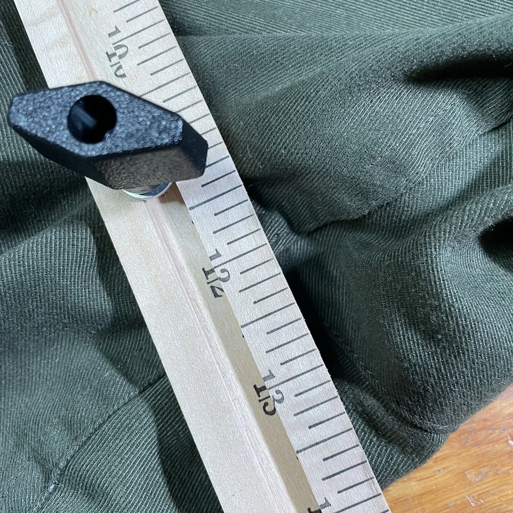 LL Bean Mens Pants 38 x 31 Green Cargo Straight Utility Gorpcore 0GHU4